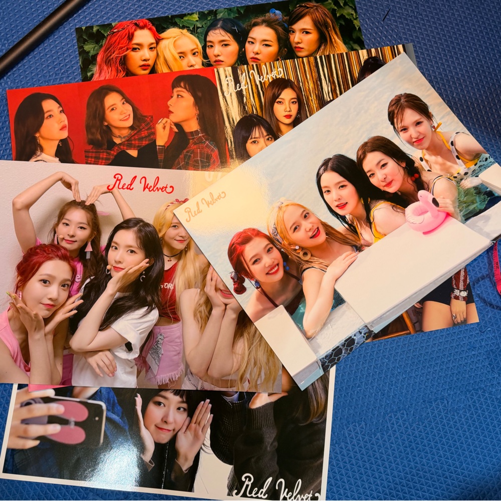 Red Velvet Kpop Poster Set